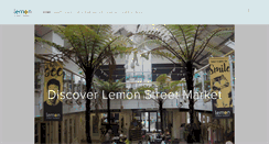 Desktop Screenshot of lemonstreetmarket.co.uk