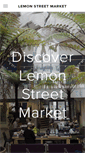 Mobile Screenshot of lemonstreetmarket.co.uk